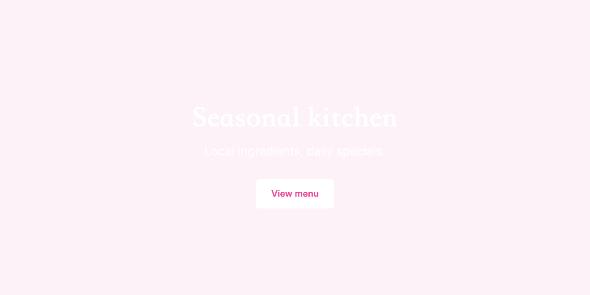 Restaurant Multi-Page 预览